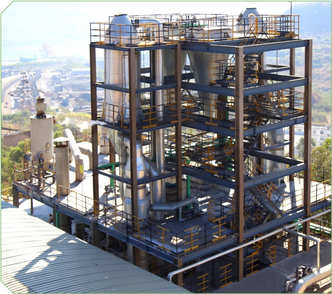 Salt separation and crystallization system built by JINGYU as part of its end-to-end wastewater solutions